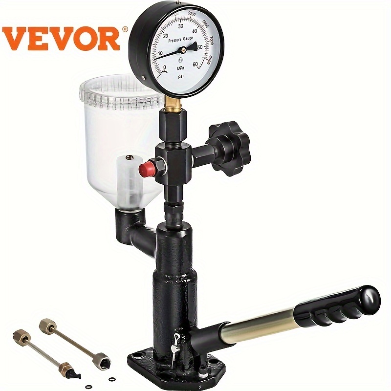 TEMU Vevor 400bar 6000psi Tester Nozzle Tester To Adjust Nozzle And Nozzle Pop Tester