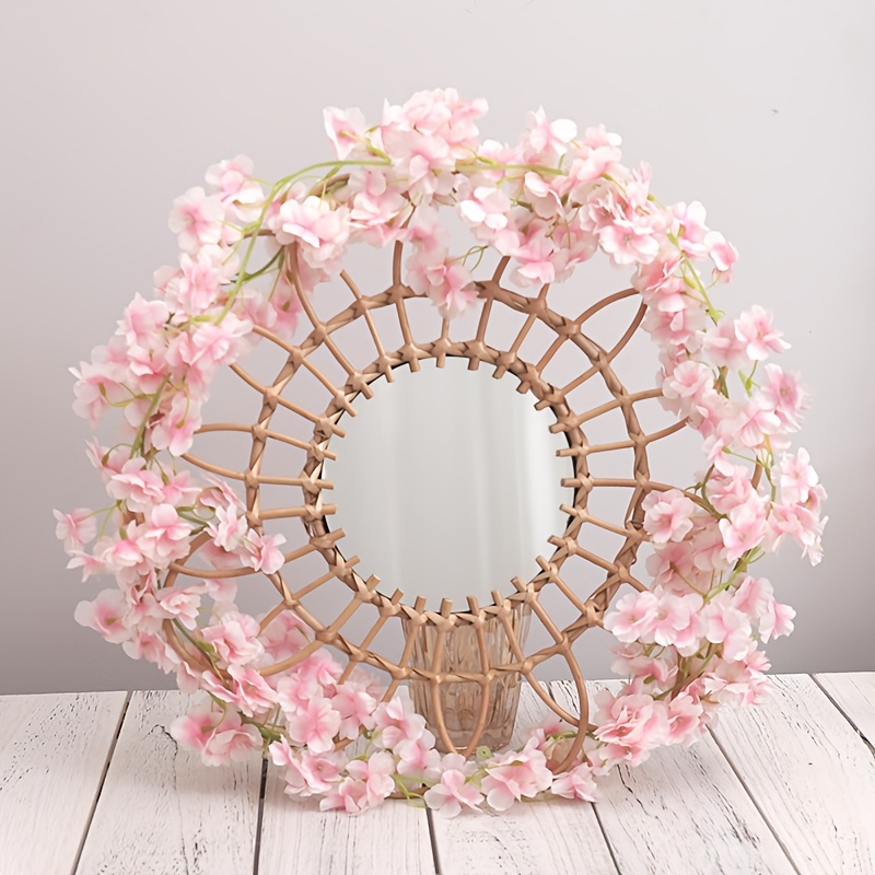 4er set elegante 23 6ft künstliche kirschblüten girlande –