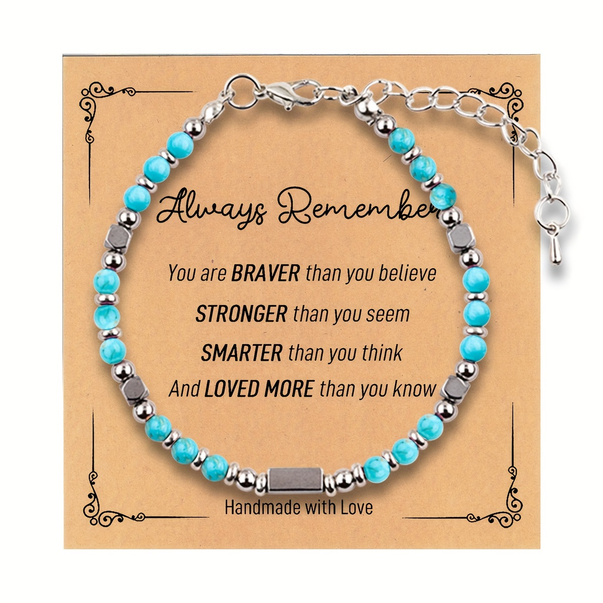 

1pcs Small Bracelet, Inspirational Easter Christmas Opening