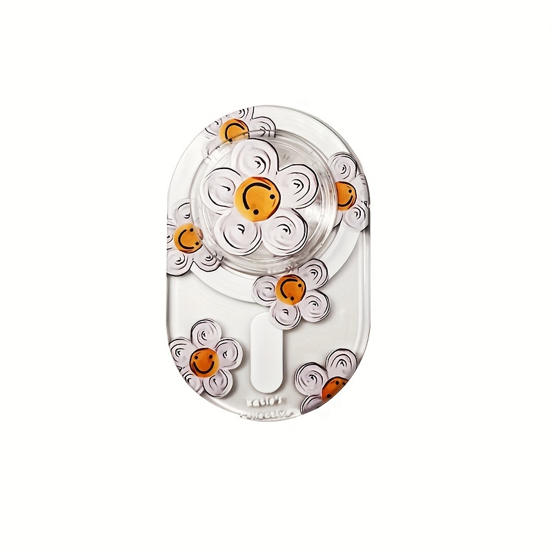 (gift 1pc Magnetic Ring) Magnetic Phone Holder, Patterns Suitable For All Phone Models