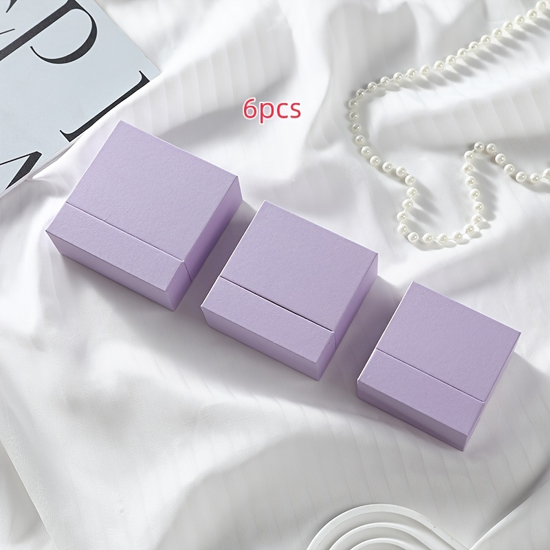 6pcs Custom Jewelry Storage Box with Your Brand Logo
