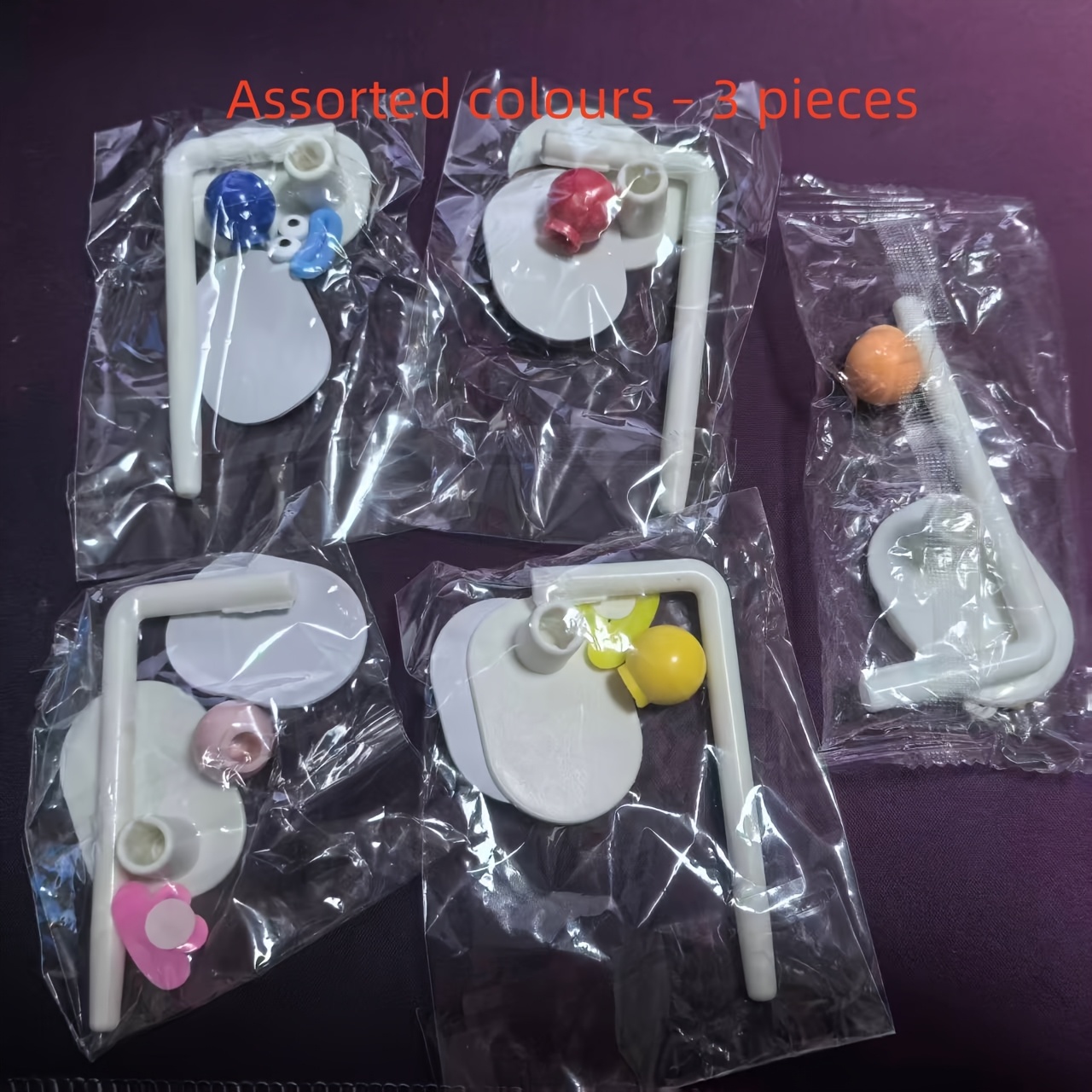 TEMU Paquete de de pared autoadhesivos - colores aleatorios. No requiere taladrar. Perfectos para baños y cocinas. Ideales para colgar toallas,