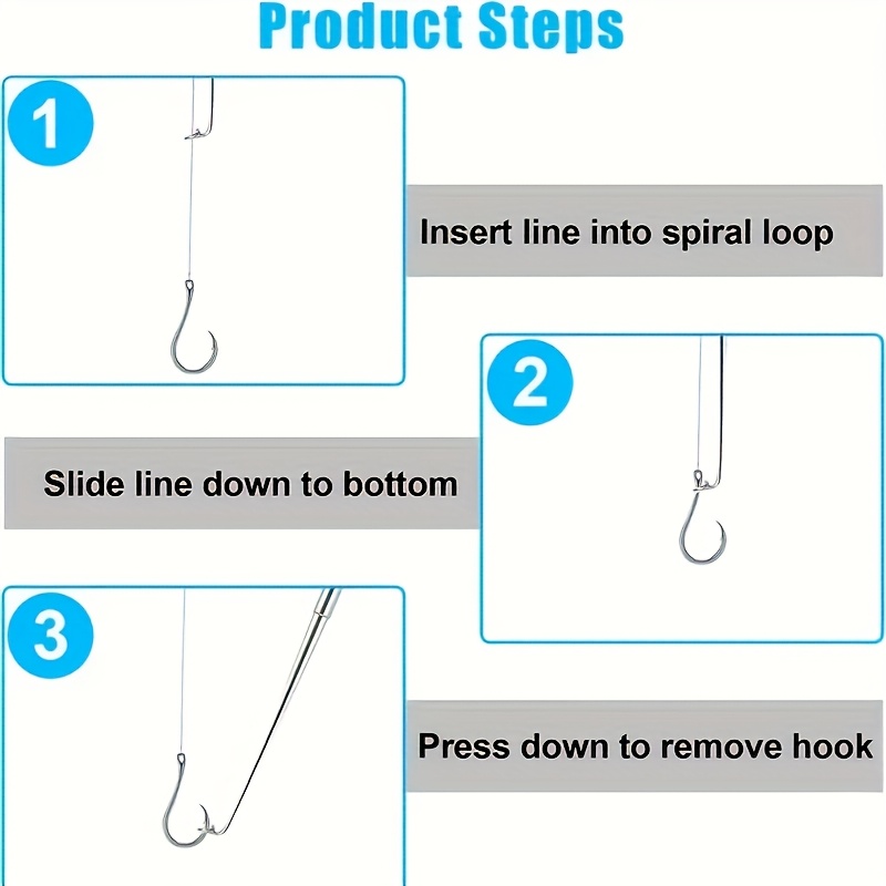 4pcs stainless   hook remover separator safe extractor heavy duty marine grade construction no power needed ergonomic grip sharp tip for   removal Product details 4