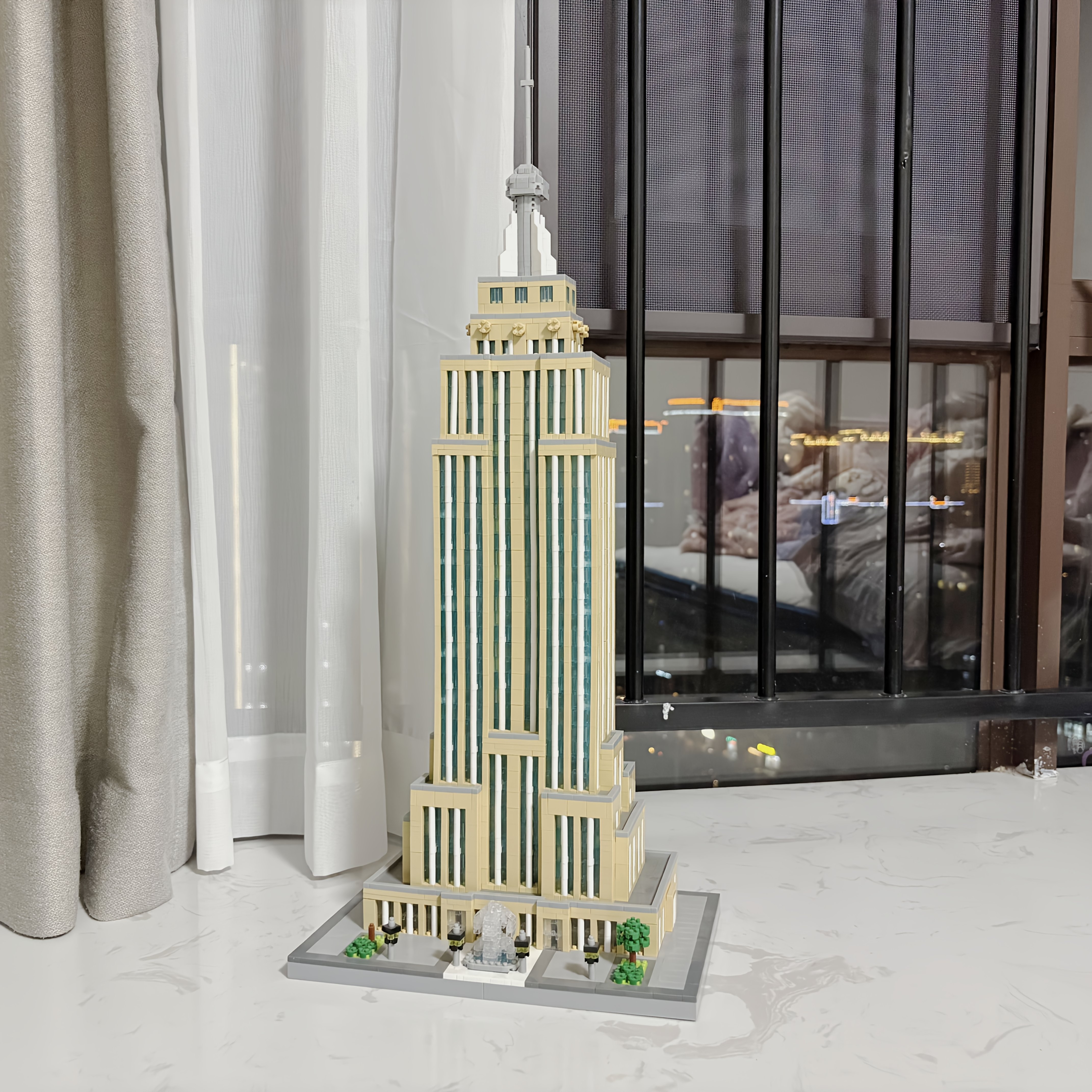 Halloween 4669pcs Capitol Building Block Model 3d Assembly Challenge Large High Difficulty Art Creative Ornament Christmas Toy Gift