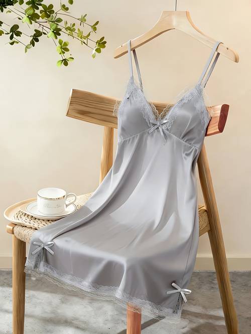 suspender dress with a pure and sensual summer breathable loungewear dress