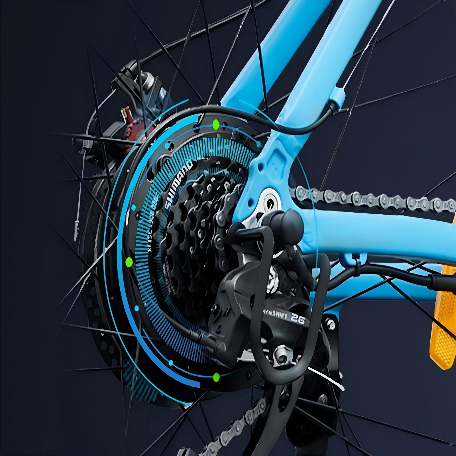 Electric Mountain Bike Men Adults 48 .4ah Removable Temu