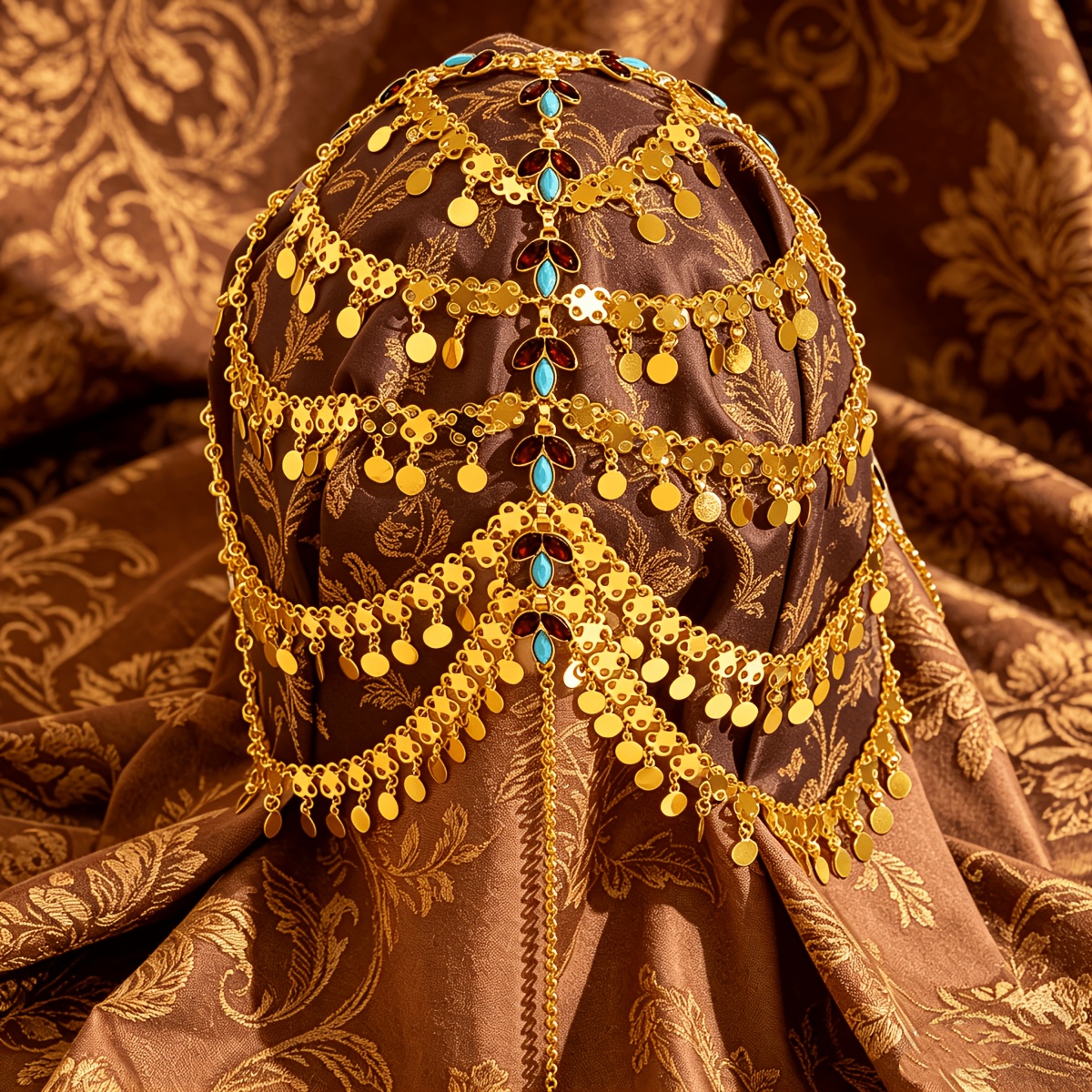 Arabian Head Jewelry traditional arabic head jewelry Germany
