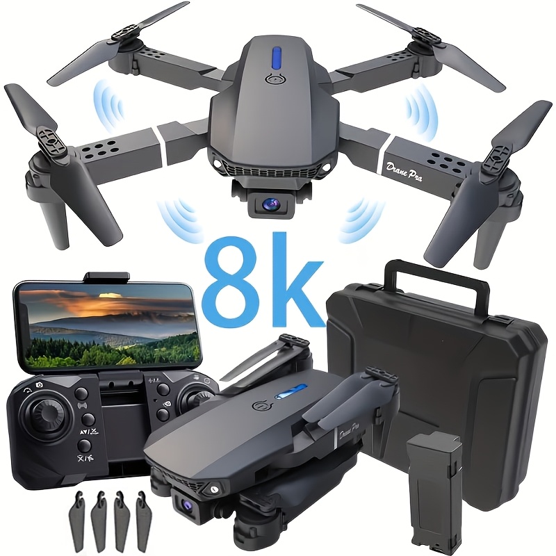 2026 New Professional RC Foldable Drone Features Dual HD Cameras, Remote Control with A Screen Or Without A Screen, WiFi And Mobile App Control Simple Operation with 500-meter Range Ideal for Beginners Perfect As Easter Gifts Tech Gadget with Stylish