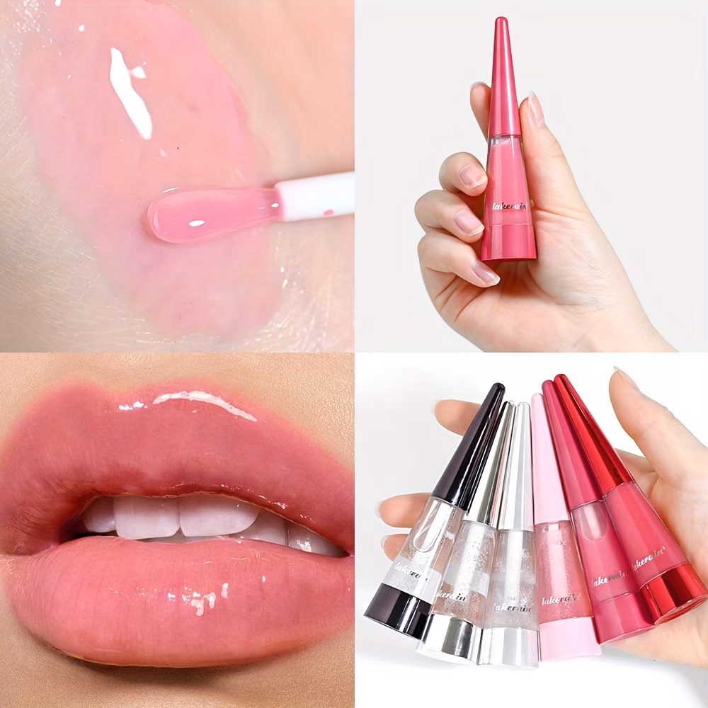 lakerain lip plumper plumping lip gloss oil plumping lip oil non dry glossy lip oil with light beige friendly formula lip moisturizer for all light beige types easy application post gloss care for full lips 7g 0 25oz Product details 6