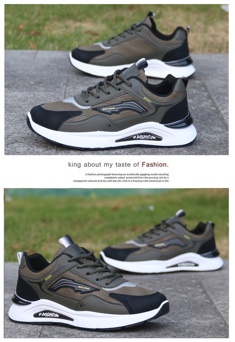 Nuevas Zapatillas Casuales para Hombre con Suela, Versátiles, Suaves, Diseño Moderno y Elegante de Caña Baja, Ligeras, Antideslizantes y Transpirables