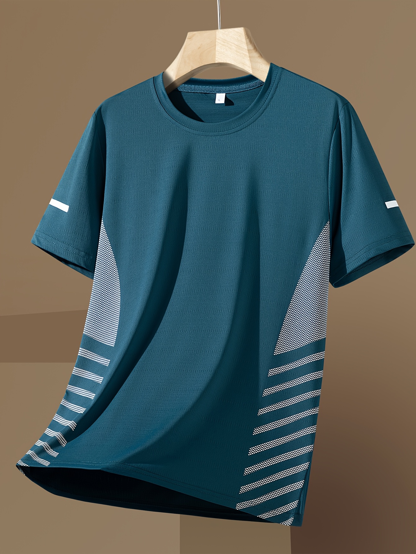 paquete 5 camisetas hombres rápido transpirables - Temu, image size:800x1066