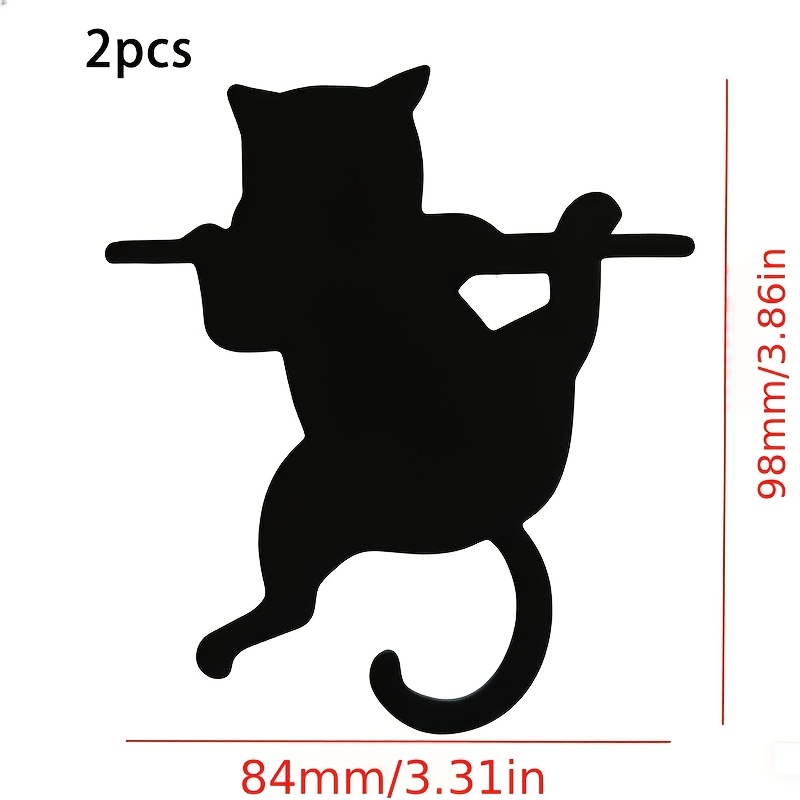 TEMU 2pcs Cute Cat Bookmarks, 3d Printed Bookmarks, Cat Lover Gift Bookmark For Students, Teachers, School, Family, Home Ornaments, Cute Cartoon
