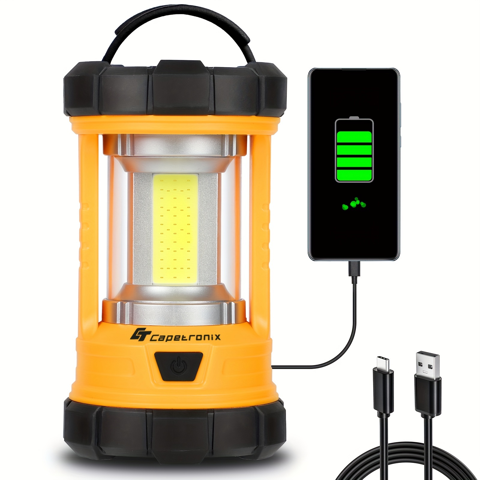 

Camping Lantern, 3200lm Bright Camping Light, 4600mah Rechargeable Led Lantern For Power Outages, 5 Light Modes Lantern Camping Lamp For Fishing/hurricane/emergency, Camping Must Haves