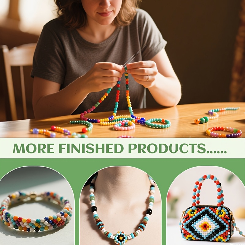 Beaded Needles Set, Four Sizes