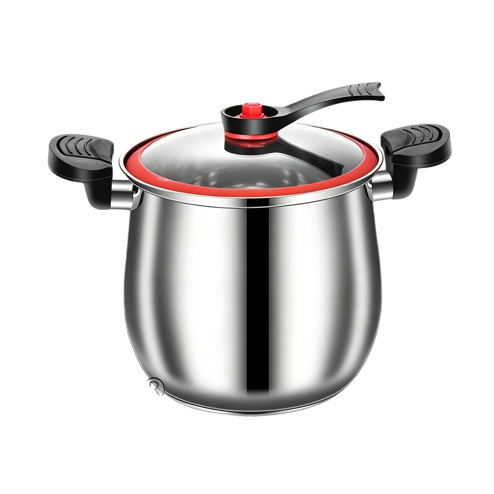 Food Grade Large Capacity Stainless Steel Quick Cooking Pot - Stew & Soup Pot With - Perfect For Fast &