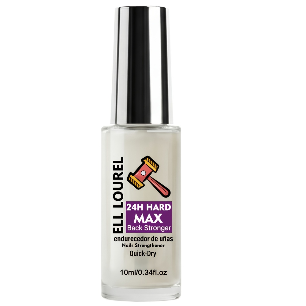 Image of Ell Nails Salon Nail Strengthener Contains Vitamin E, Improves Nail Surface, Protects Weak And Nails, Covers , Enhances Shine, And A Fairer Skin Tone. Suitable For Commuting And
