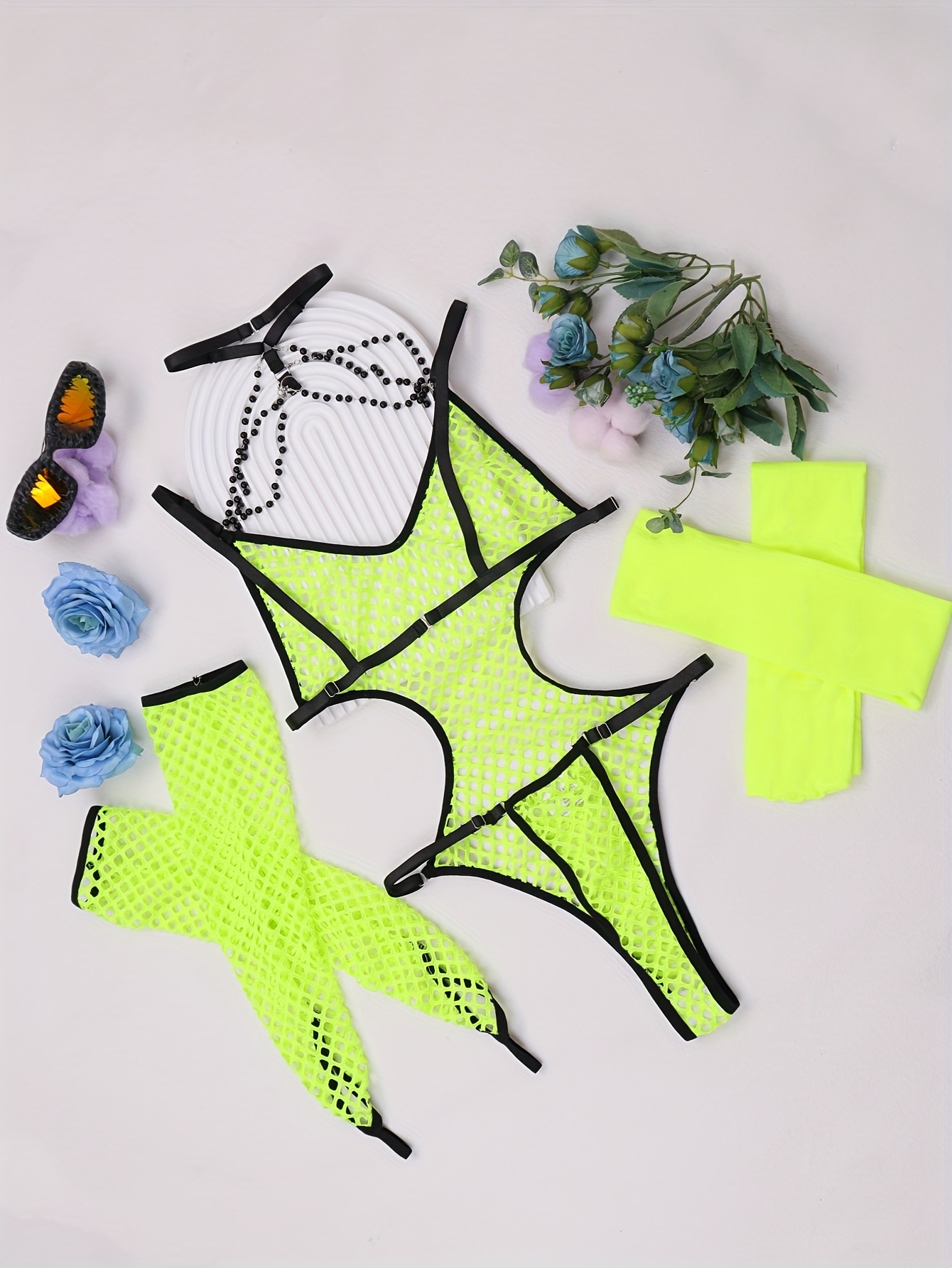 neon green sold on Temu United States