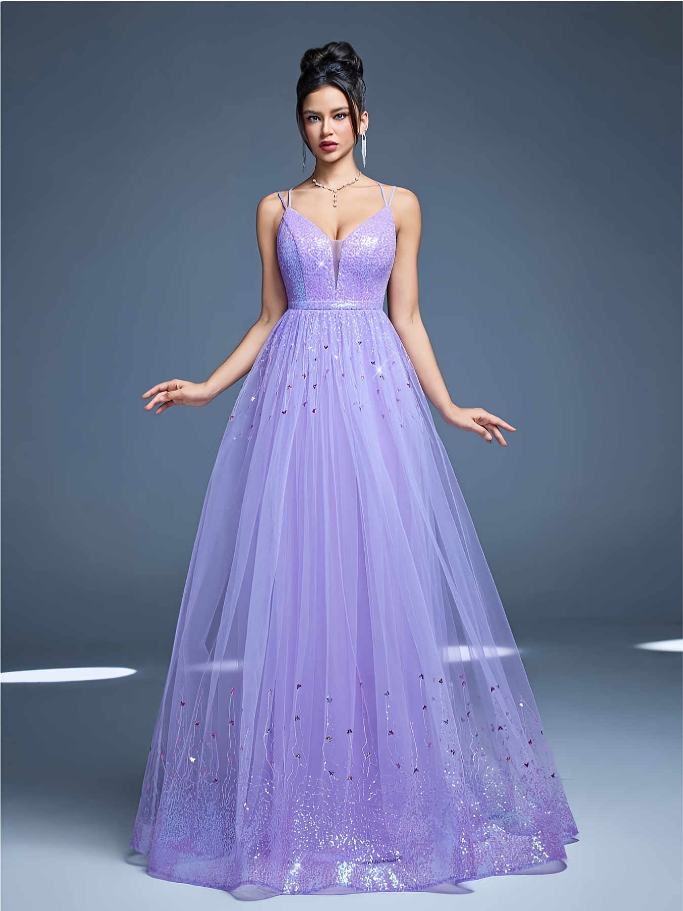 purple wedding dresses sold on Temu Republic of Korea