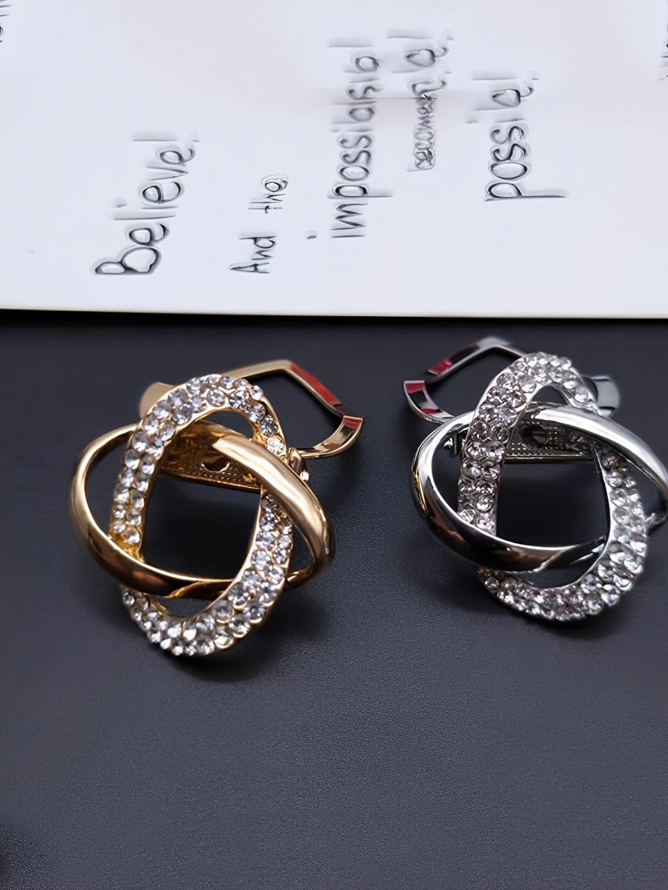 2 pieces of   scarf clips simple shawl clips brooches coat horn buttons suitable for decoration details 5