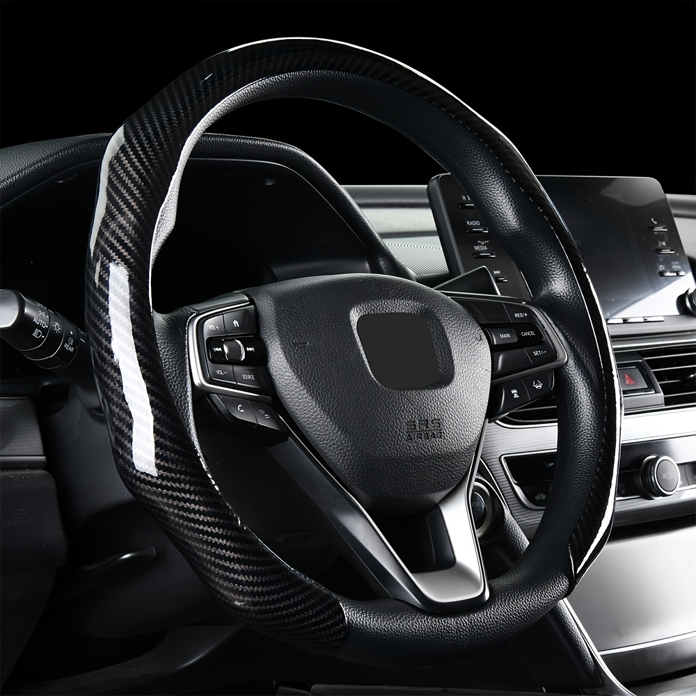 TEMU Thin Car Steering Wheel Cover, Universal Car Steering Wheel Cover, Suitable For Suv, Truck, Sedan, Enhancing