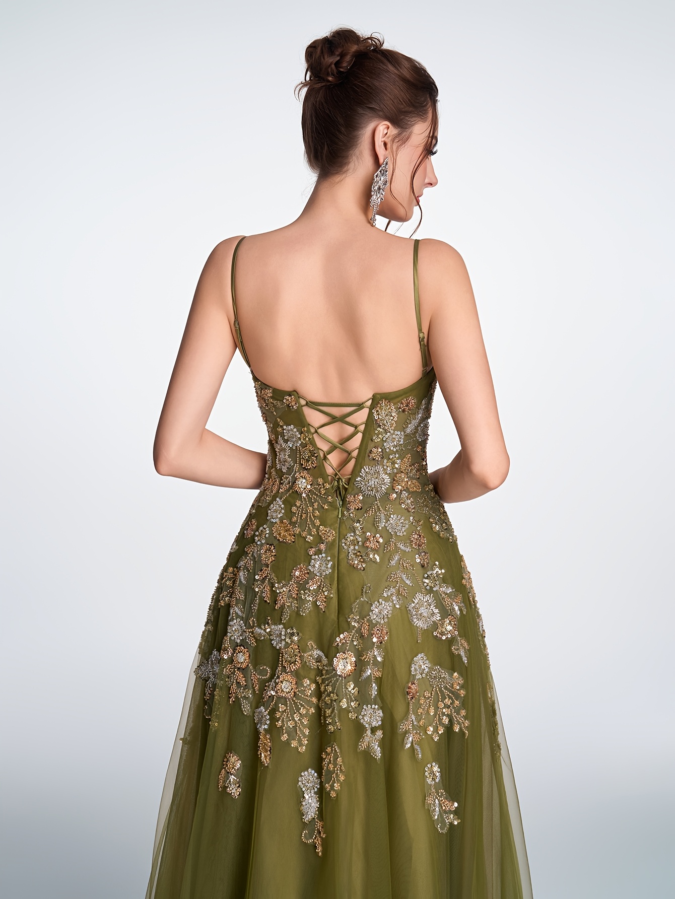 open lace back dress Amazon.com: PRETTYGARDEN Womens Off Shoulder Maxi Summer Dresses 2026  Elegant Mesh Aline Swing Ruched Flowy Cocktail Wedding Guest Dress (Army  Green,Small) : Clothing, Shoes & Jewelry