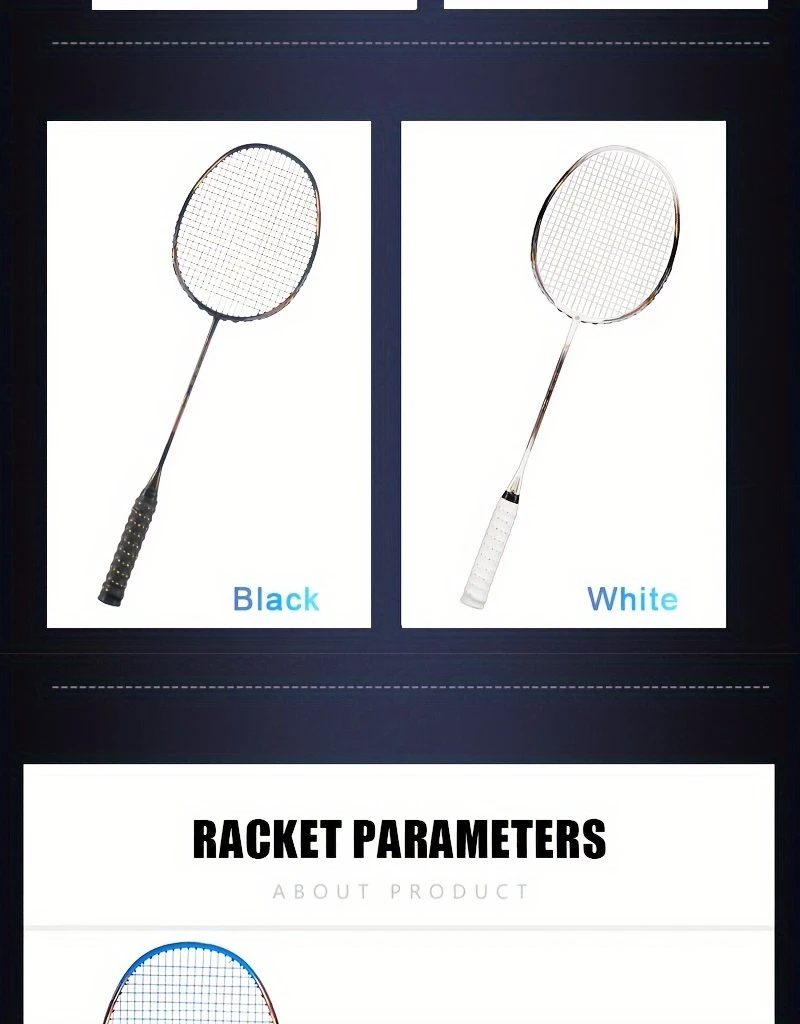 fiber badminton set double carbon fiber badminton alp black golden high strength carbon fiber 10u g6 support 30lbs 100 official genuine suitable for outdoor sports training competition details 9