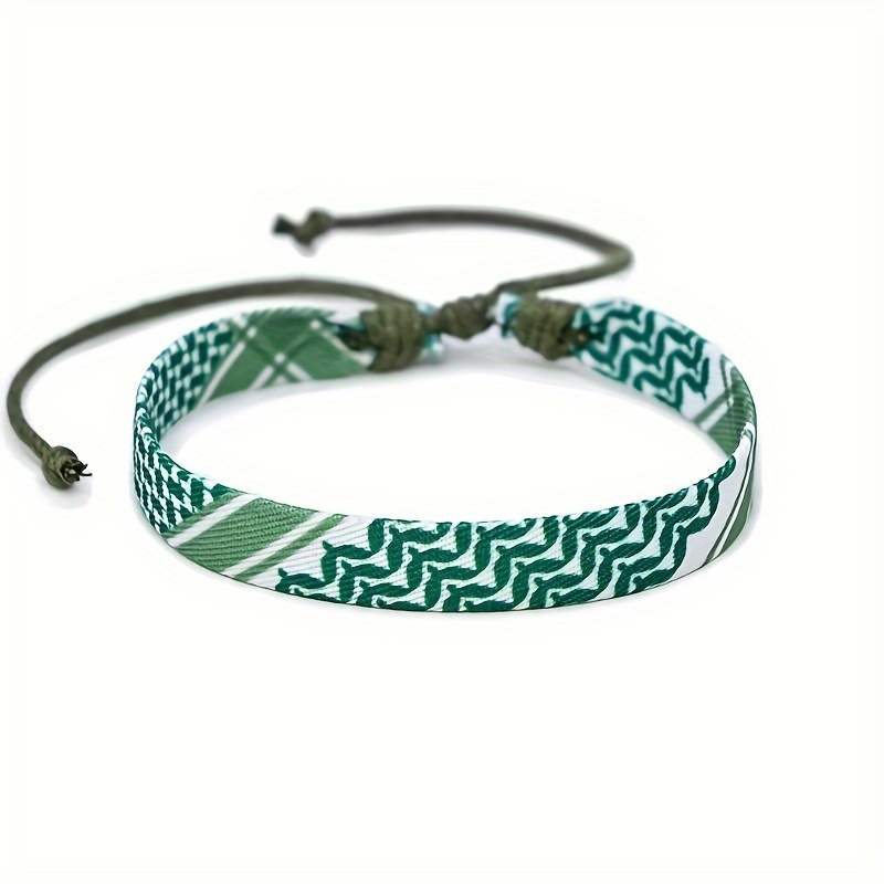 4pc Handcrafted Traditional Woven Bracelet Set