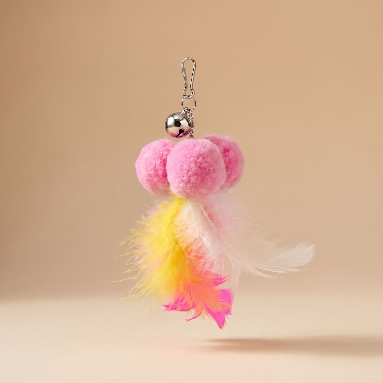 6pcs Random Style Cat Teaser Wand Refills for Caterpillar Tail Toy