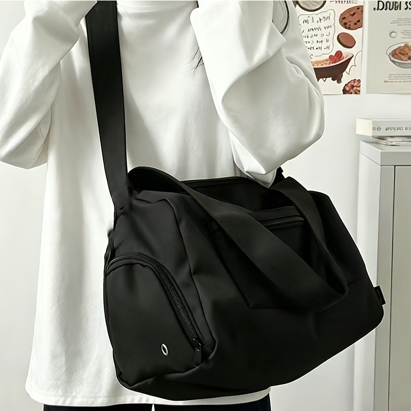 TEMU Cahvin Koeinz Women's Large Capacity Gym Tote Bag Suitable For Swimming, Yoga, Travel & Commuting - Lightweight Shoulder Bag With Material,