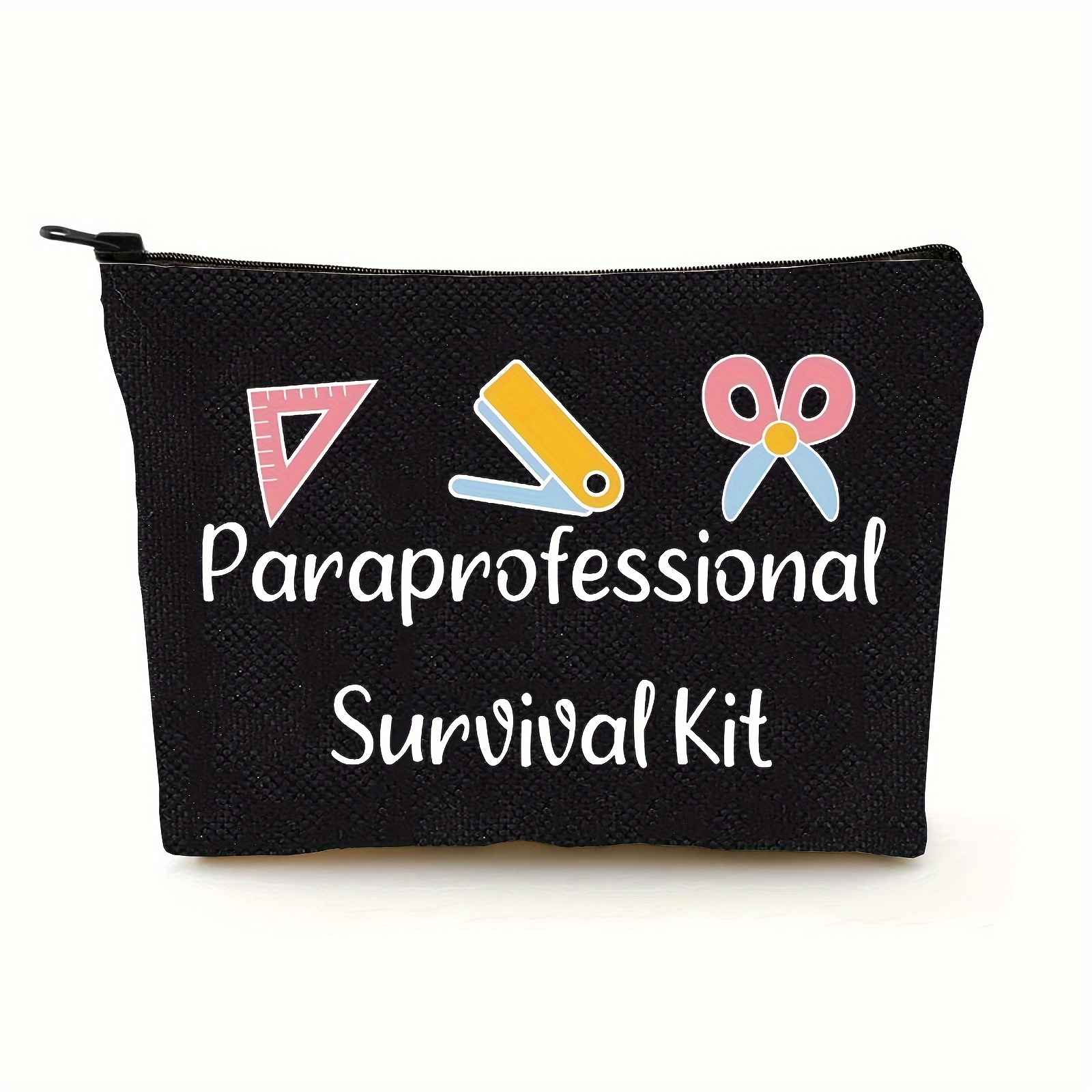 

Paraprofessional Appreciation Gifts, Thank You Gifts For Teacher, Teacher Cosmetic Bag, Teacher Assistant Toiletry Bag Gifts Birthday Gifts