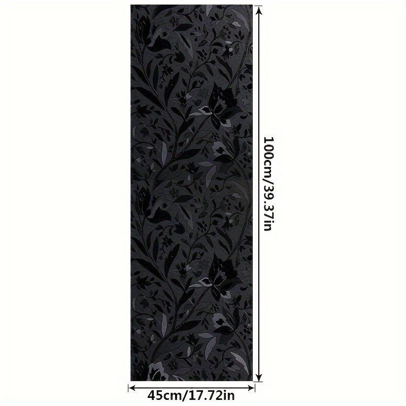 1 Stück Schwarze Tulpenglas fensterfolie Fensteraufkleber - Temu Austria
