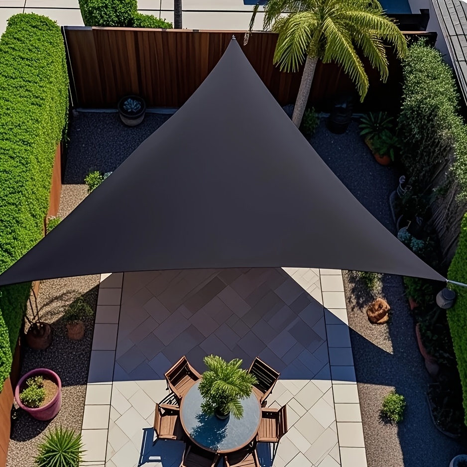 E-shop Outdoor Camping Baldachin, Sonnensegel Dreieck, Baldachin Zelte für Terrassen Garten Schwimmbad Outdoor Camping
