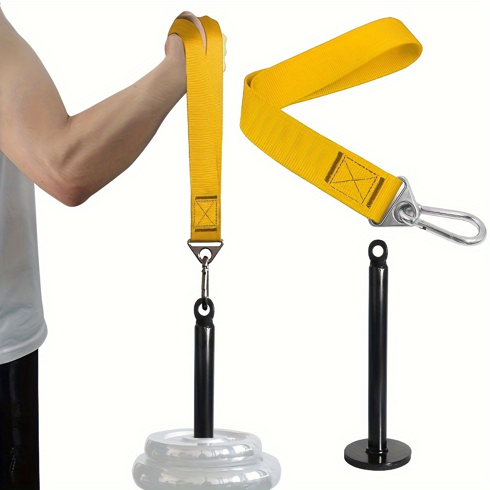 

Yellow Forearm With Heavy-duty - Performance & , Iron Construction With Adjustable Strap And For Gym Workouts, Gym Accessories