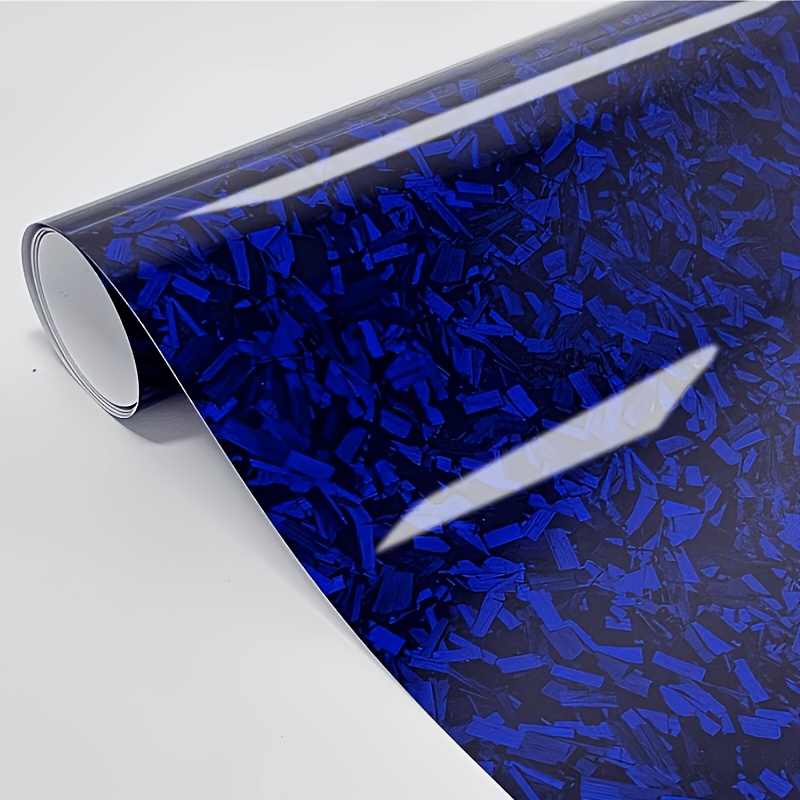 TEMU Crushed 25cm*30cm Car Tint Film, Dark Fiber Vehicle Wrap, Free Cutting And Application, For Car Body, Interior, Hood, And Side Mirrors