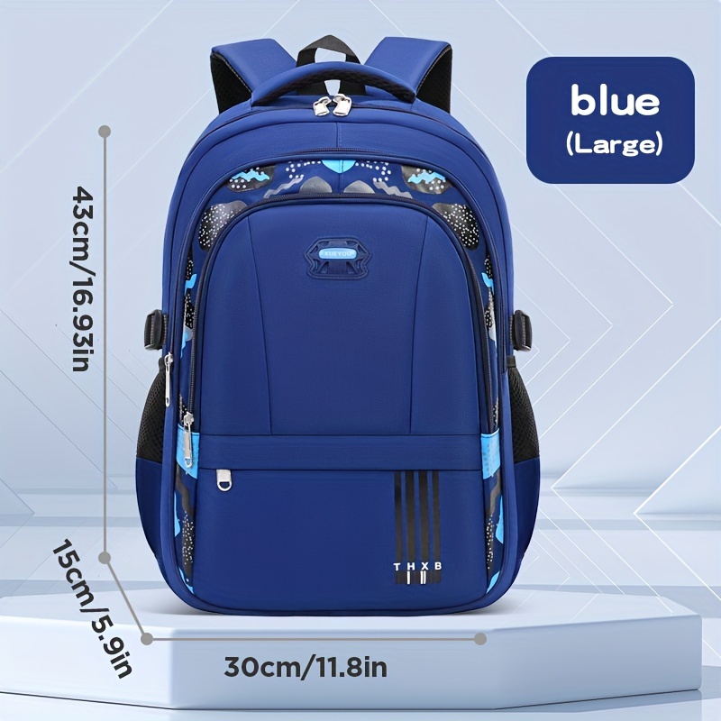 TEMU Schoolbag, Lightweight Shoulder Bag, Large Backpack