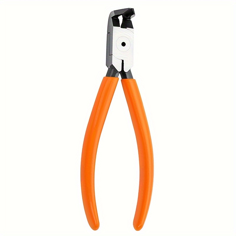 Hobbyworker Precision Plastic Cutting Pliers - 45/90 Degree Top, Non-slip Grip For Models, & Flexible Wires