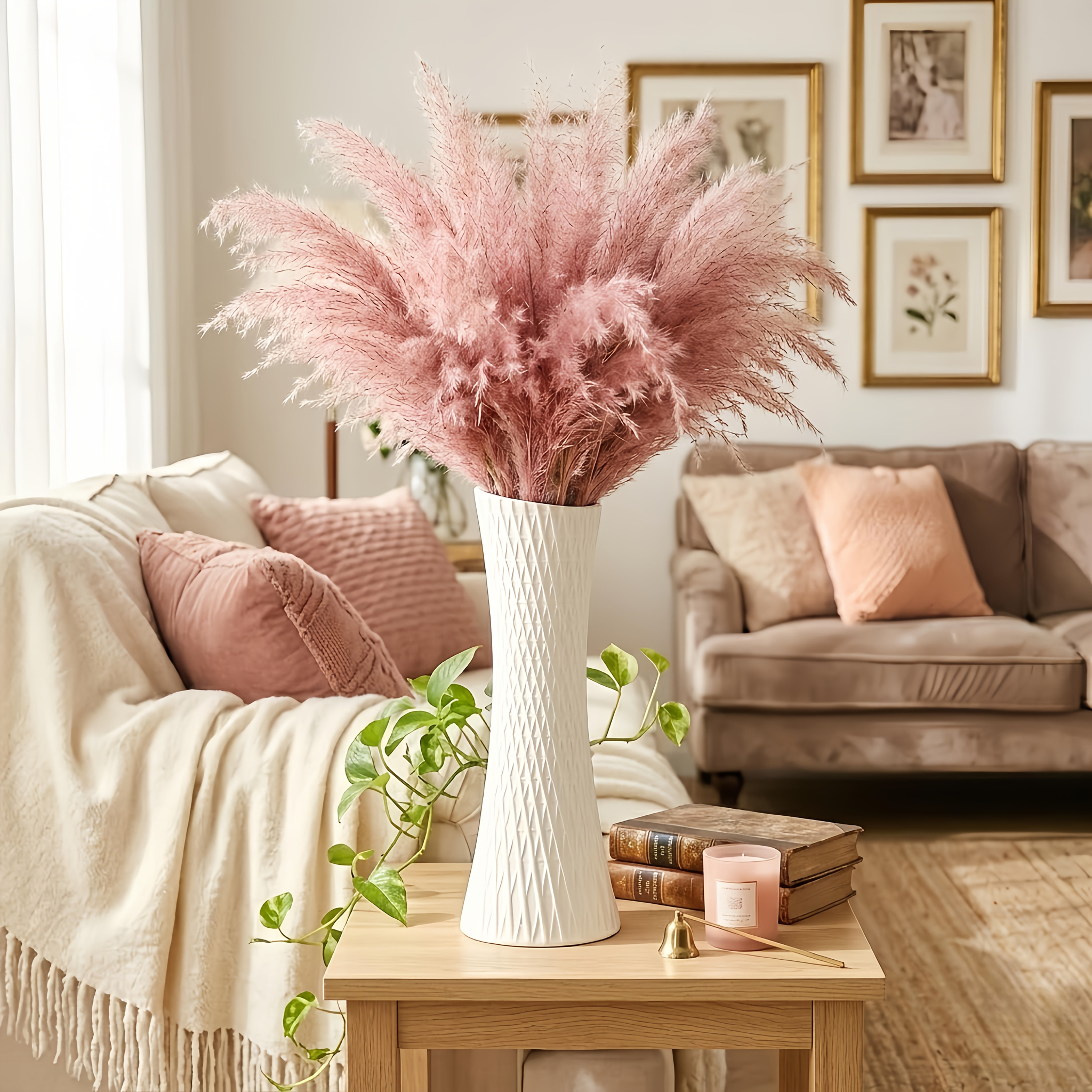flower vases for home decor sold on Temu United States