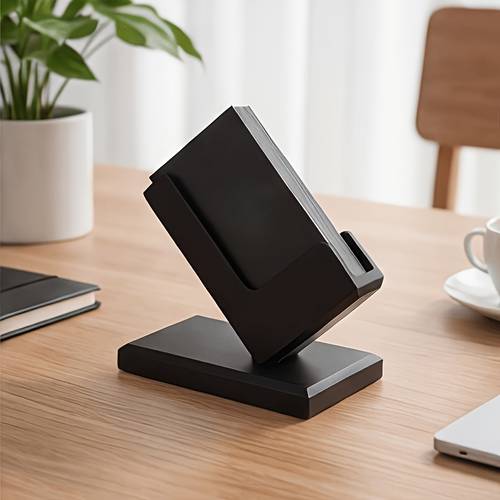 1 pz porta biglietti da in stile industriale, espositore da scrivania per biglietti da , organizer da ufficio design, per ufficio/ da lavoro, porta biglietti da