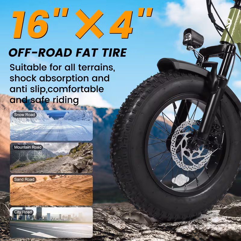 2 pack eskutes latest 2026 electric bicycle model for adults teens removable battery electric bike 16 4 tire 749w motor 48v 13ah removable battery the for gifts free phone bag and combination lock Product details 1