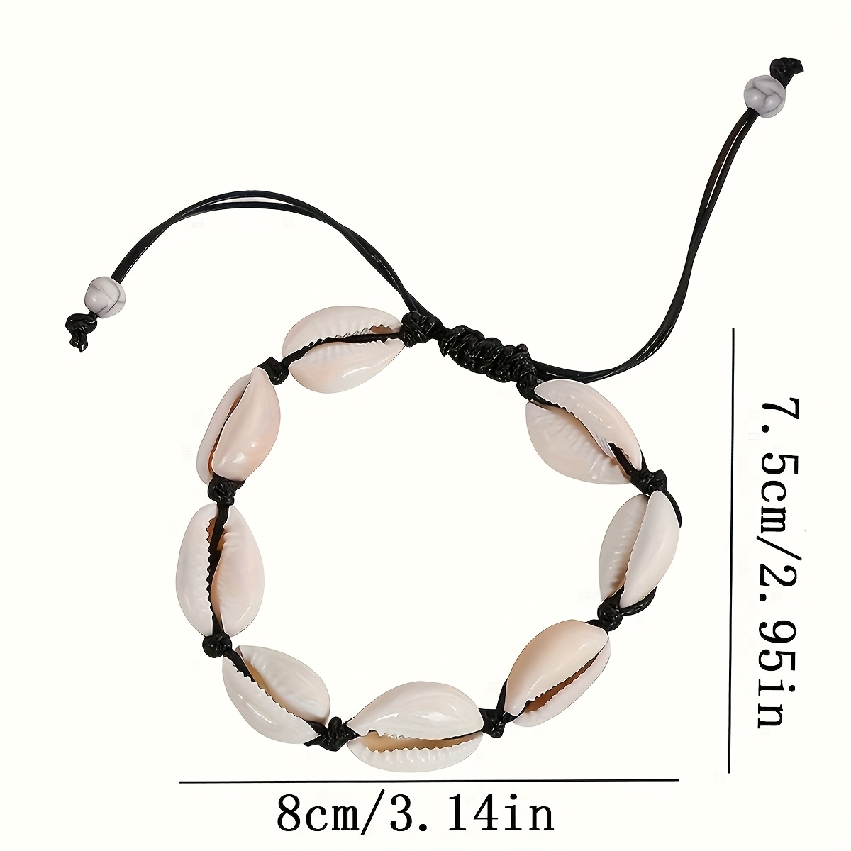 Boho Vintage Shell Bracelet for Women - Beach & Vacation Jewelry