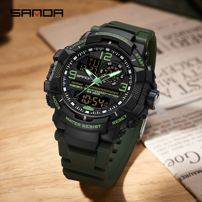  Outdoor Fishing Watches, Waterproof Multifunctional