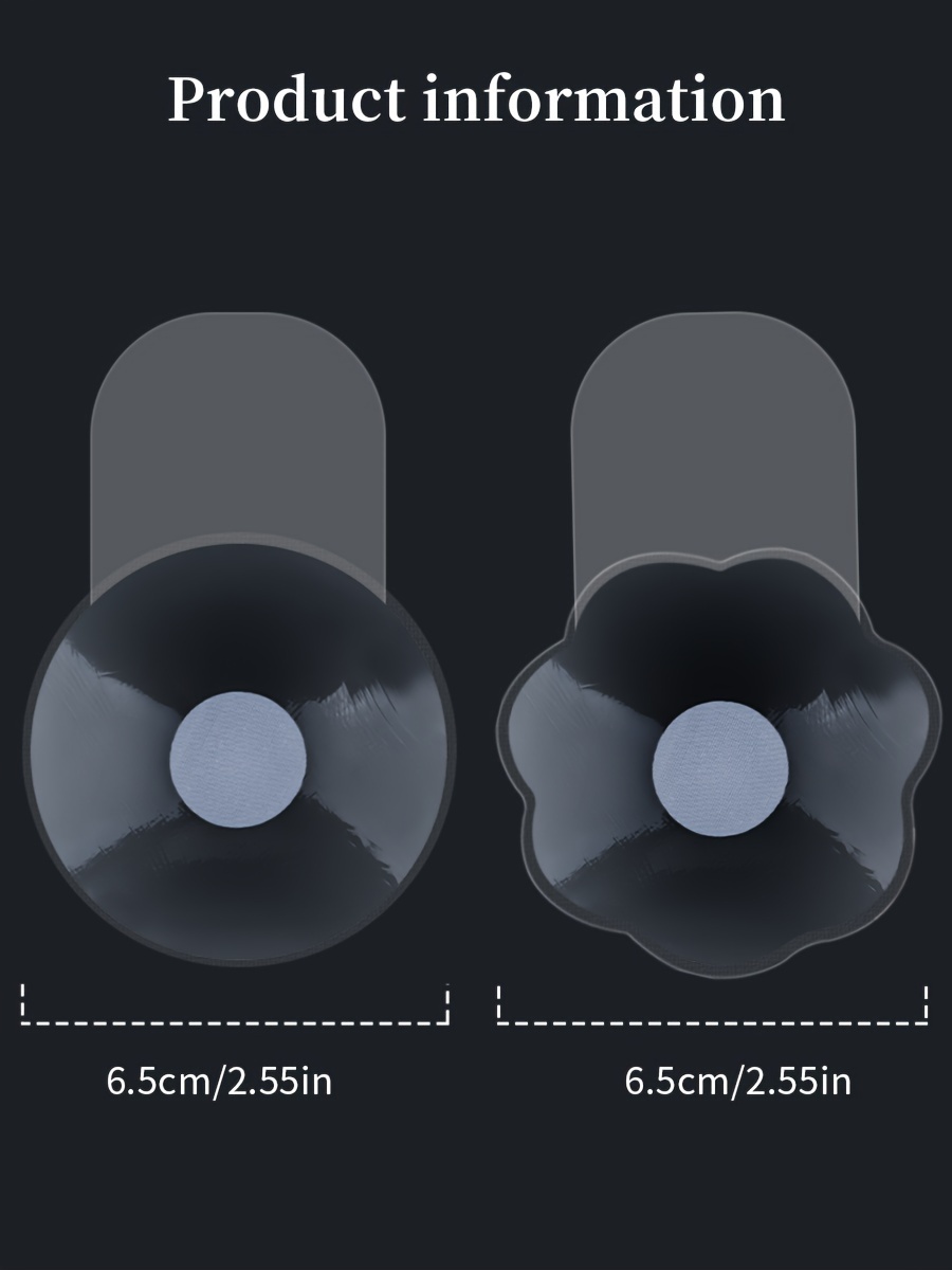 1/3 Pair Silicone Transparent Breast Lift Patches - Invisible Lift & Sagging Prevention with Gathered Upper Support, Latex-Enhanced Adhesion for Wedding Dresses & Fashion Bras, Hand Washable, All Light Beige Tones, Breast Lift Tape, Formal Dress Accessory, Discreet Undergarment, Lightweight Lift Tape
