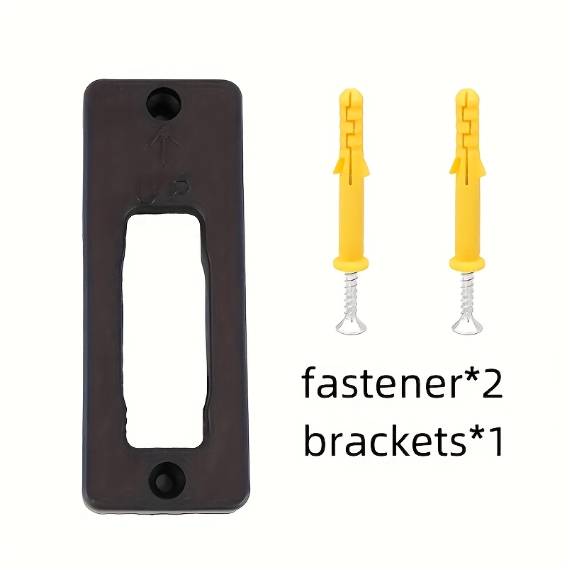 

1pc Compact Black Nylon Holder With Yellow Clamps - Lightweight, , , Ideal For Outdoor Activities