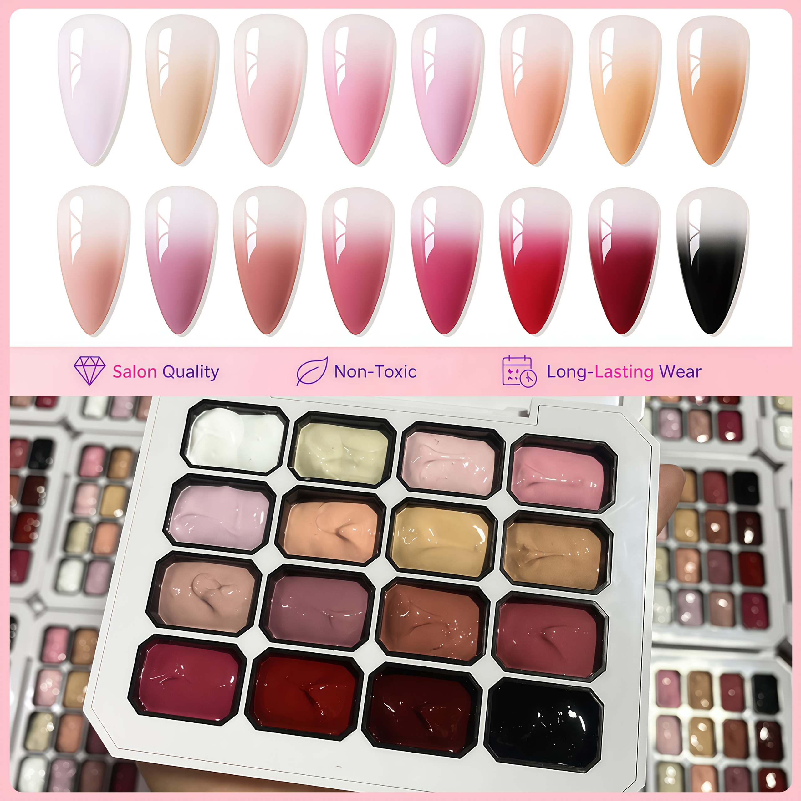nail color sold on Temu United States