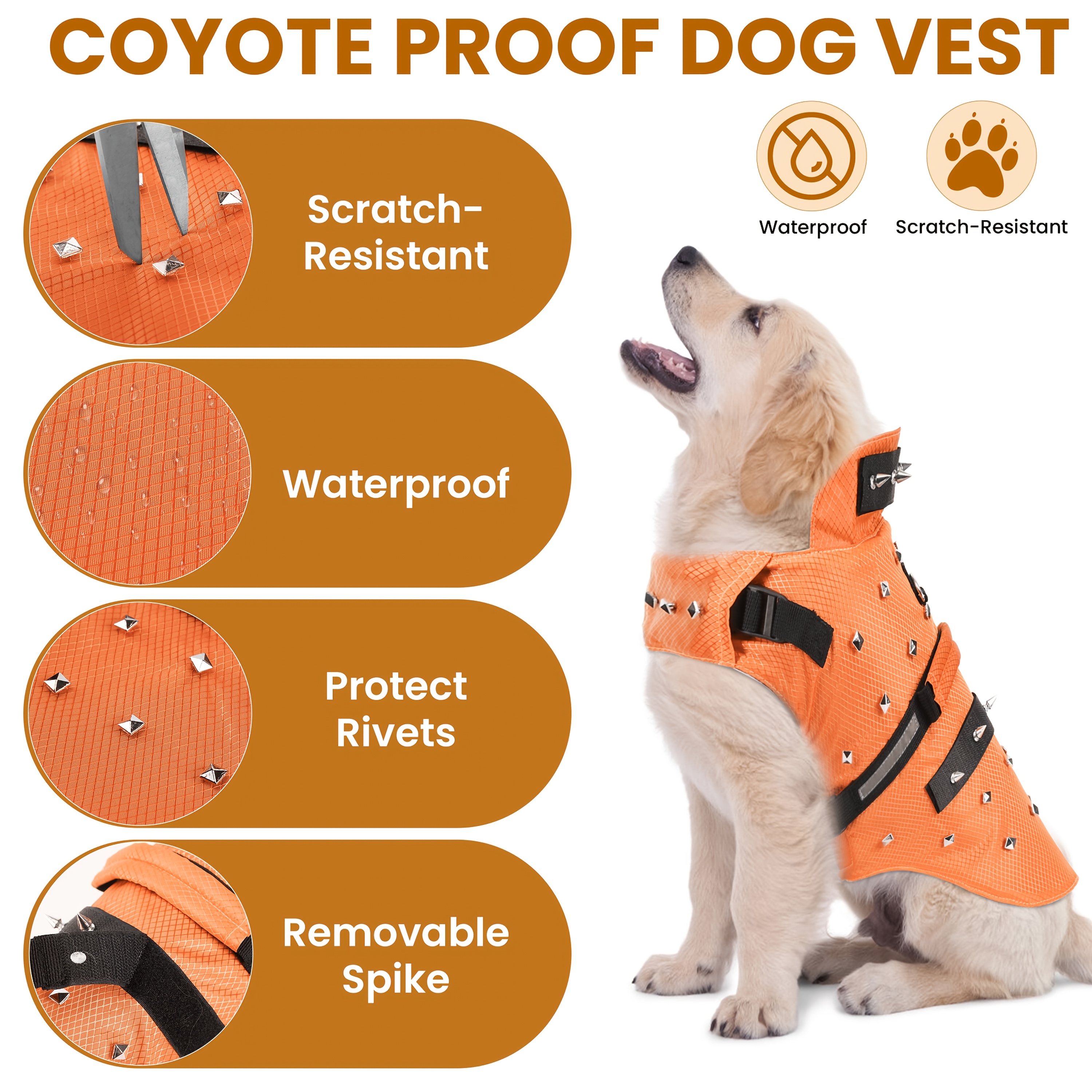 Coyote Proof Coyote Coats For Dogs Coyote Proof Jackets For Dogs