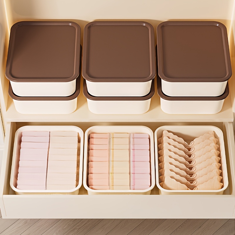 4pcs storage box set a multifunctional storage solution with a   that   closet space Product details 5