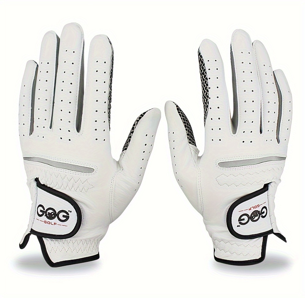 [GOG Golf Glove] Genuine GOG Golf Glove, One Left/Right | Indonesian Import Sheepskin Non-Slip Gloves for Men's Sports
