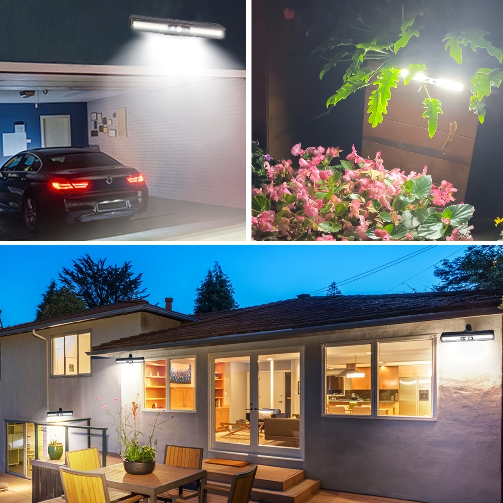 1PC Solar Motion Sensor Licht 36 LED Perlen Outdoor Wand Zaun Licht Für Camping Garage Hof Kommerziellen Beleuchtung_voghion.com