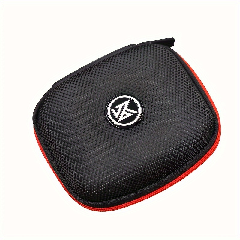 KZ Earphone Bag Storage Faux Leather Storage Box Unisex Earphone Portable Bag Durable Shockproof Bag