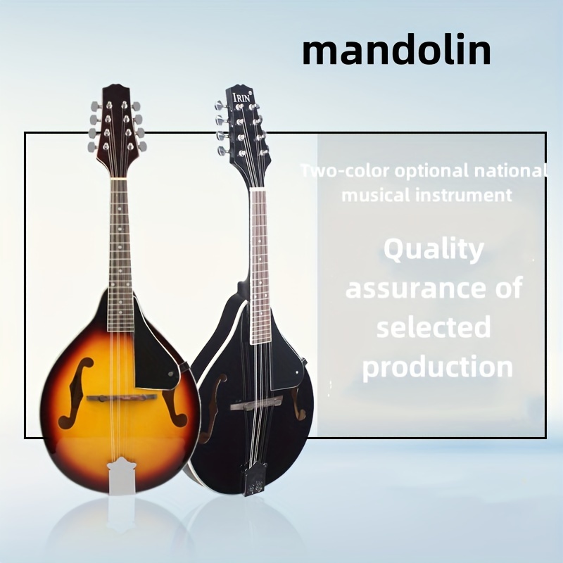 md 10】民族楽器 マンドリン 8弦ギター musical instruments temu